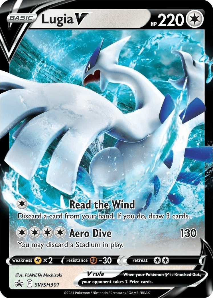 Lugia V (SWSH301) [Sword & Shield: Black Star Promos] Pokemon Single Pokémon  | Multizone: Comics And Games
