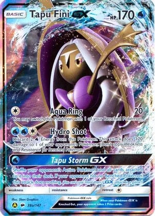 Tapu Fini GX (39a/147) [Alternate Art Promos] Pokemon Single Pokémon  | Multizone: Comics And Games