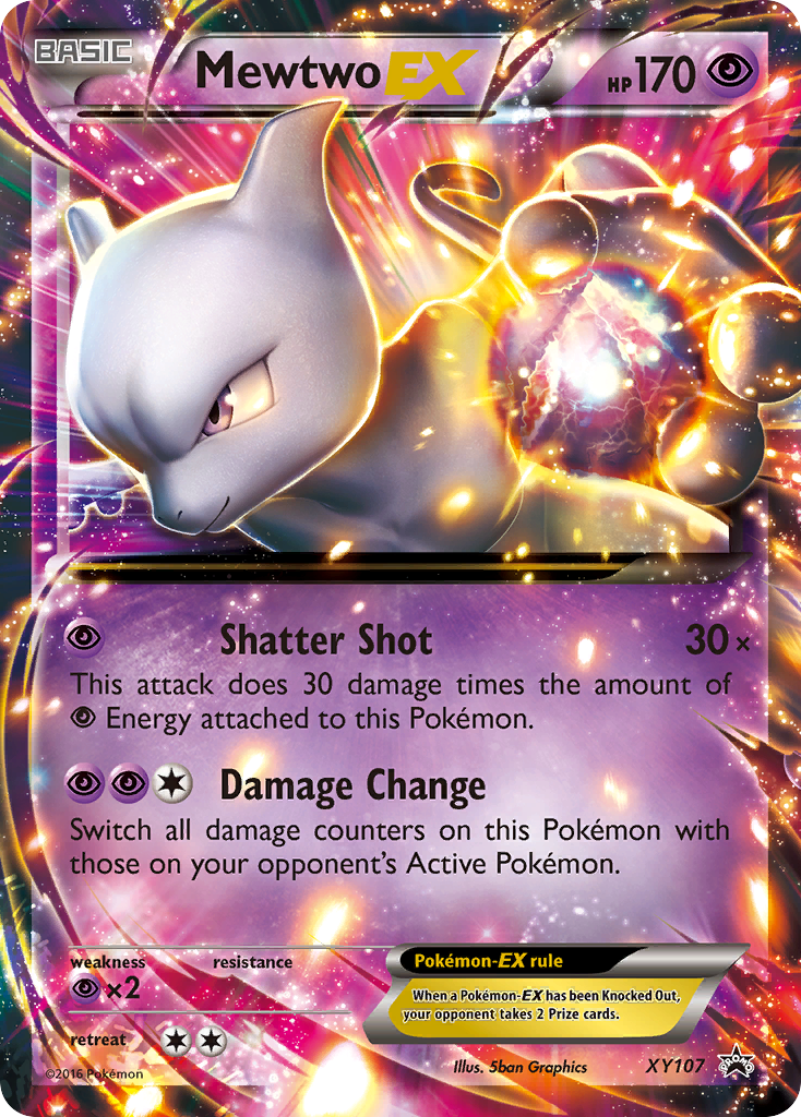 Mewtwo EX (XY107) [XY: Black Star Promos] Pokemon Single Pokémon  | Multizone: Comics And Games