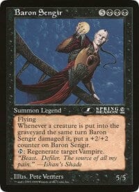 Baron Sengir (Oversized) [Oversize Cards] MTG Single Magic: The Gathering  | Multizone: Comics And Games