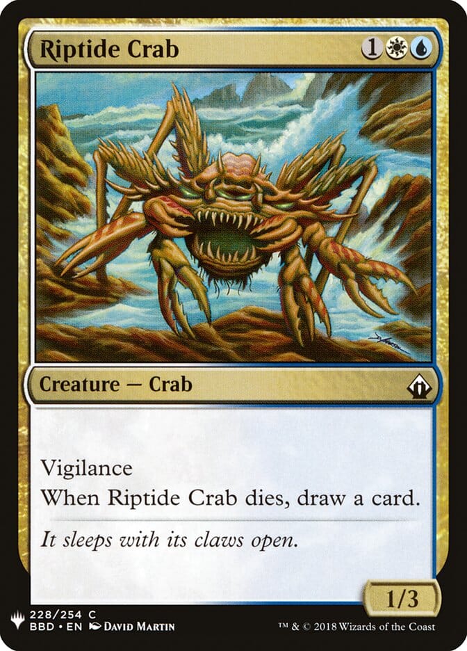 Riptide Crab [Mystery Booster] MTG Single Magic: The Gathering  | Multizone: Comics And Games