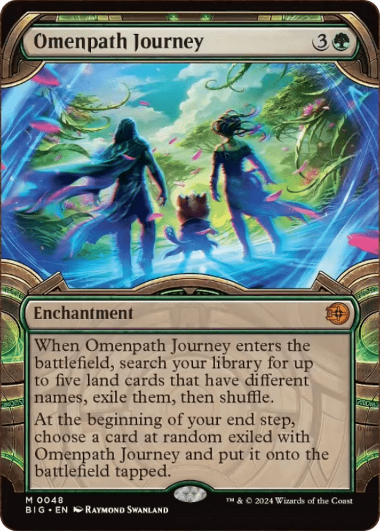 Omenpath Journey (Showcase) [Outlaws of Thunder Junction: The Big Score] MTG Single Magic: The Gathering  | Multizone: Comics And Games
