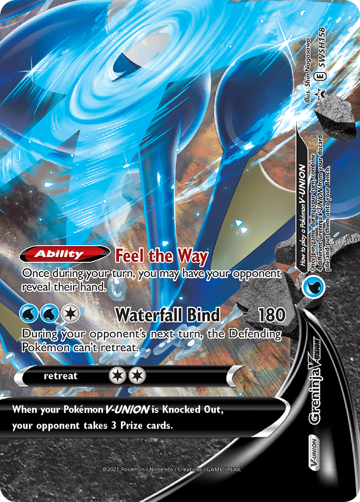 Greninja V-Union (SWSH158) [Sword & Shield: Black Star Promos] Pokemon Single Pokémon  | Multizone: Comics And Games