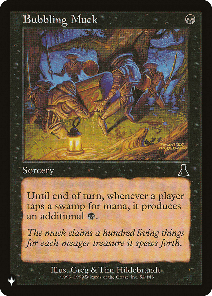 Bubbling Muck [The List] MTG Single Magic: The Gathering  | Multizone: Comics And Games