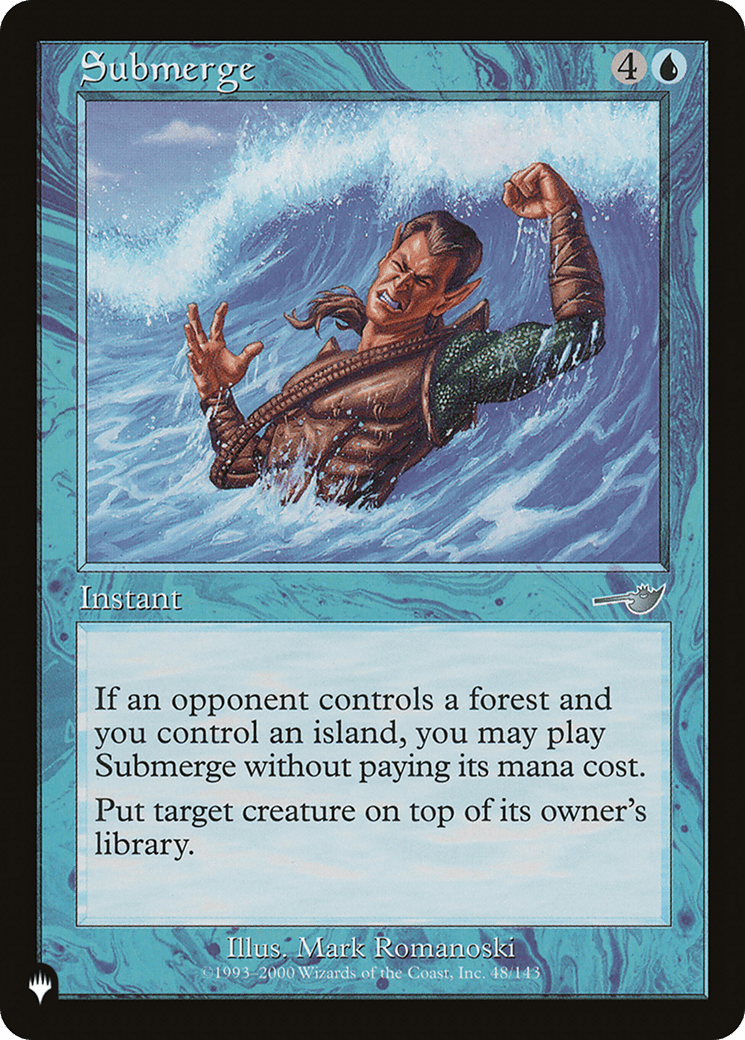 Submerge [The List] MTG Single Magic: The Gathering  | Multizone: Comics And Games