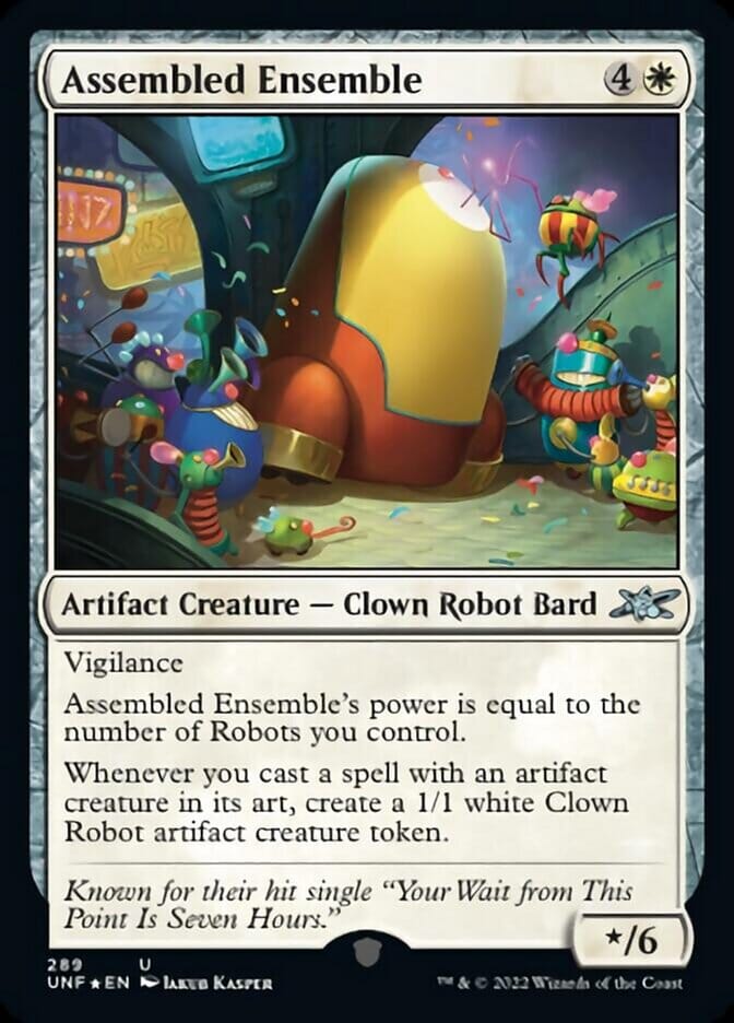 Assembled Ensemble (Galaxy Foil) [Unfinity] MTG Single Magic: The Gathering  | Multizone: Comics And Games