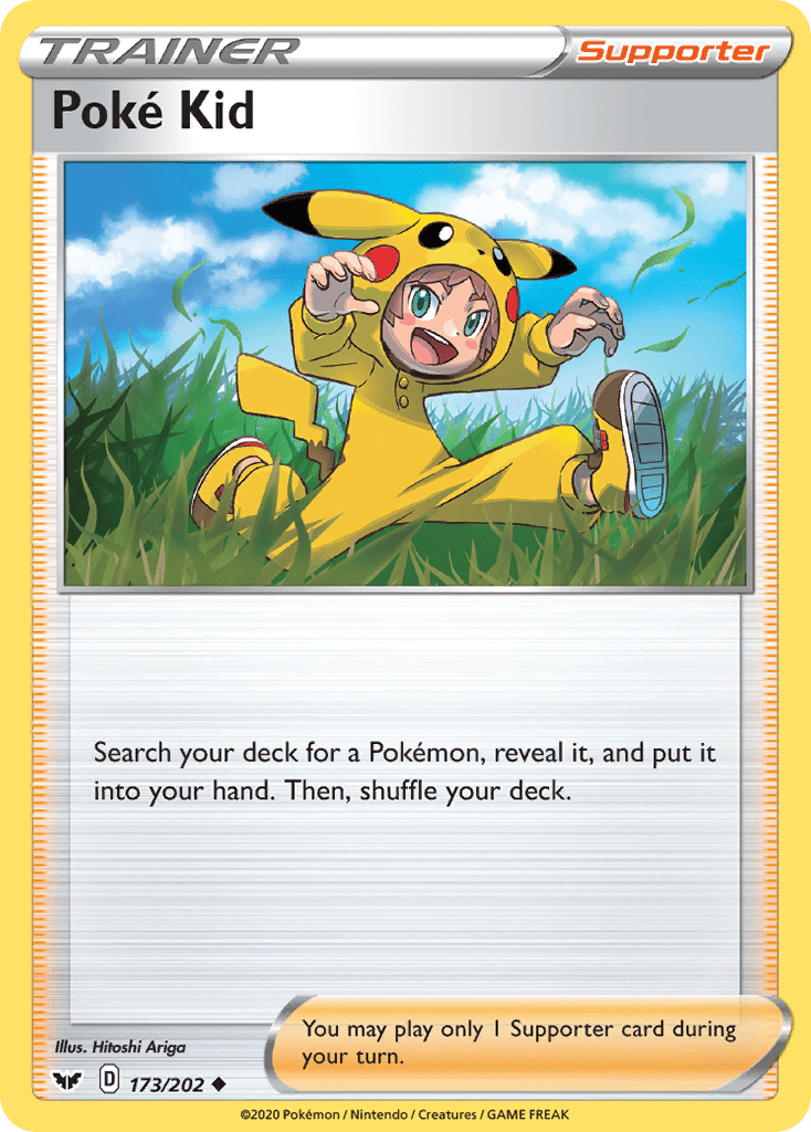 Poke Kid (173/202) [Sword & Shield: Base Set] Pokemon Single Pokémon  | Multizone: Comics And Games