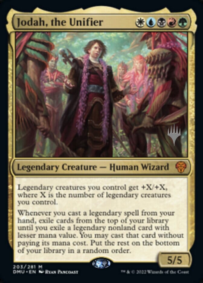 Jodah, the Unifier (Promo Pack) [Dominaria United Promos] MTG Single Magic: The Gathering  | Multizone: Comics And Games