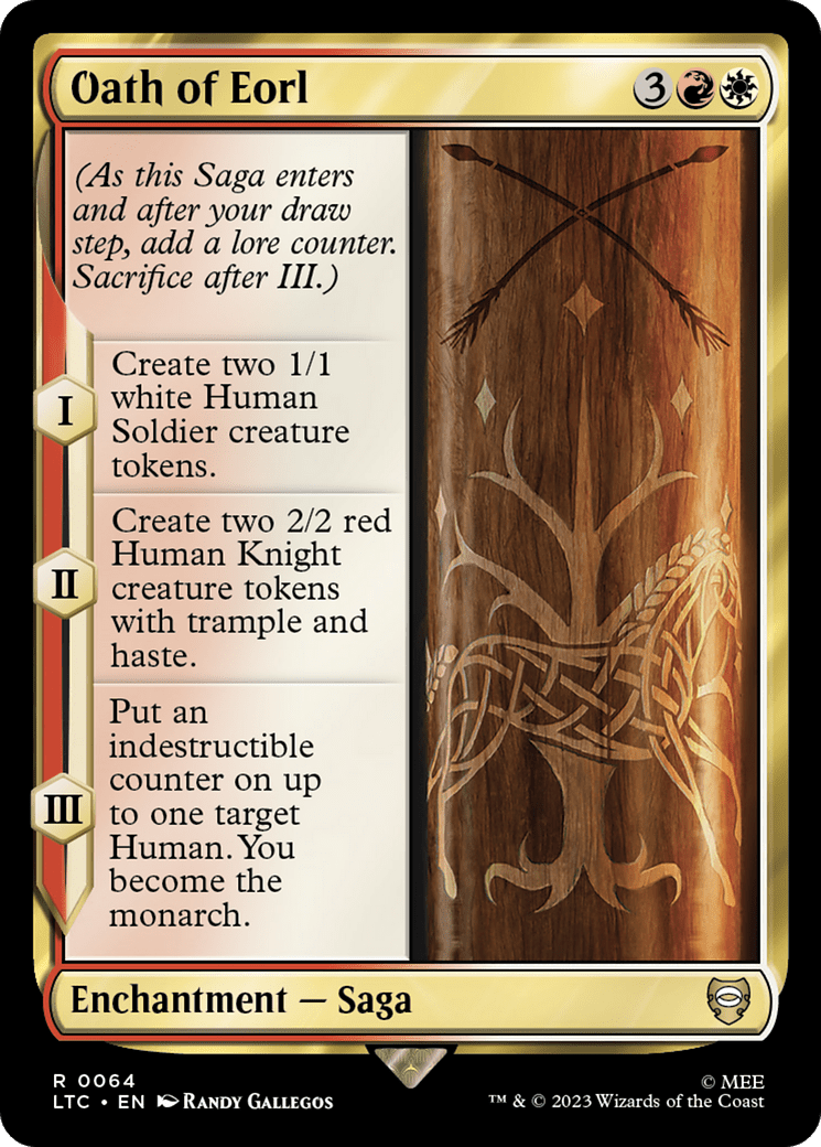 Oath of Eorl [The Lord of the Rings: Tales of Middle-Earth Commander] MTG Single Magic: The Gathering  | Multizone: Comics And Games