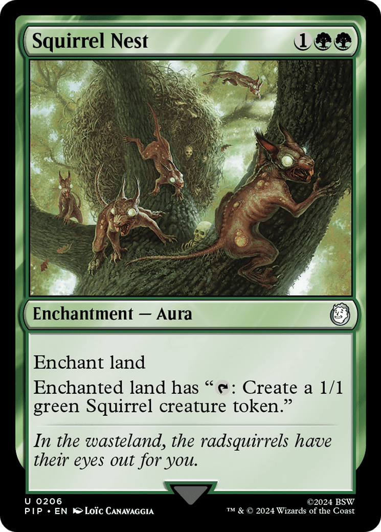 Squirrel Nest [Fallout] MTG Single Magic: The Gathering  | Multizone: Comics And Games