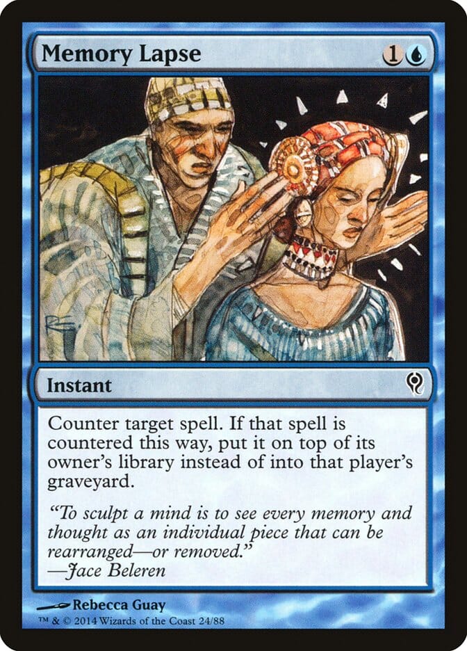 Memory Lapse [Duel Decks: Jace vs. Vraska] MTG Single Magic: The Gathering  | Multizone: Comics And Games