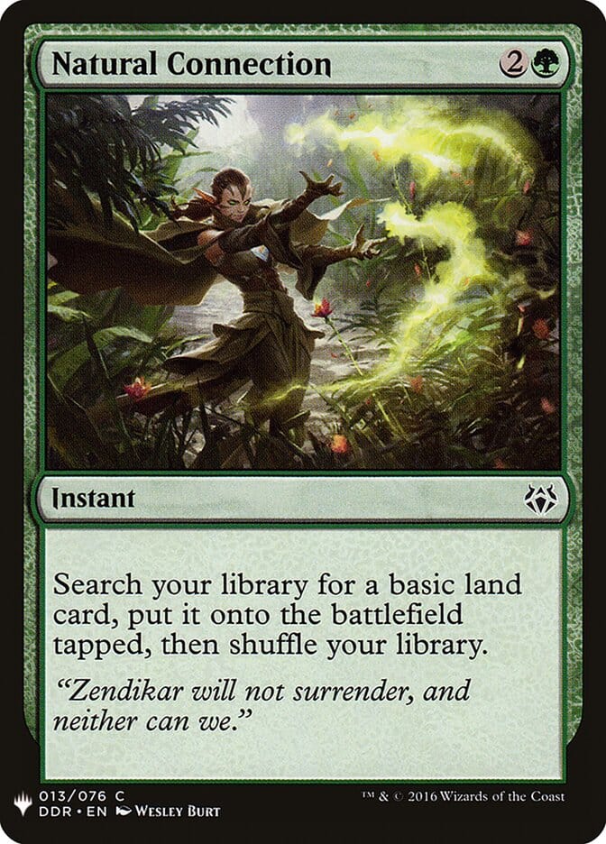 Natural Connection [Mystery Booster] MTG Single Magic: The Gathering  | Multizone: Comics And Games