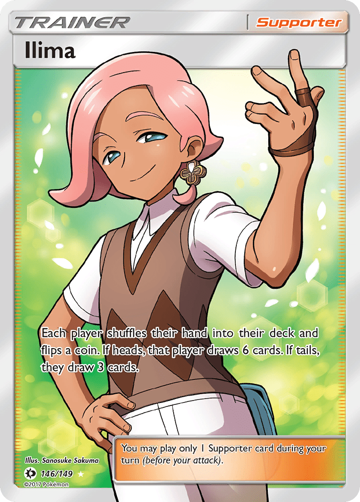 Ilima (146/149) [Sun & Moon: Base Set] Pokemon Single Pokémon  | Multizone: Comics And Games