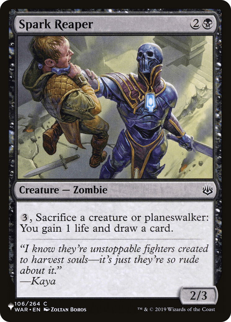 Spark Reaper [The List] MTG Single Magic: The Gathering  | Multizone: Comics And Games