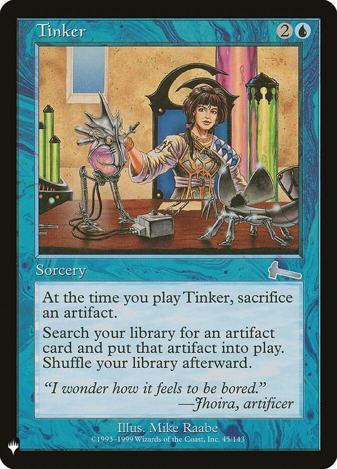 Tinker [Mystery Booster] MTG Single Magic: The Gathering  | Multizone: Comics And Games