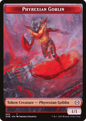 Phyrexian Goblin // Drone Double-Sided Token [Phyrexia: All Will Be One Tokens] MTG Single Magic: The Gathering  | Multizone: Comics And Games