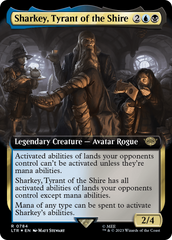 Sharkey, Tyrant of the Shire (Extended Art) (Surge Foil) [The Lord of the Rings: Tales of Middle-Earth] | Multizone: Comics And Games