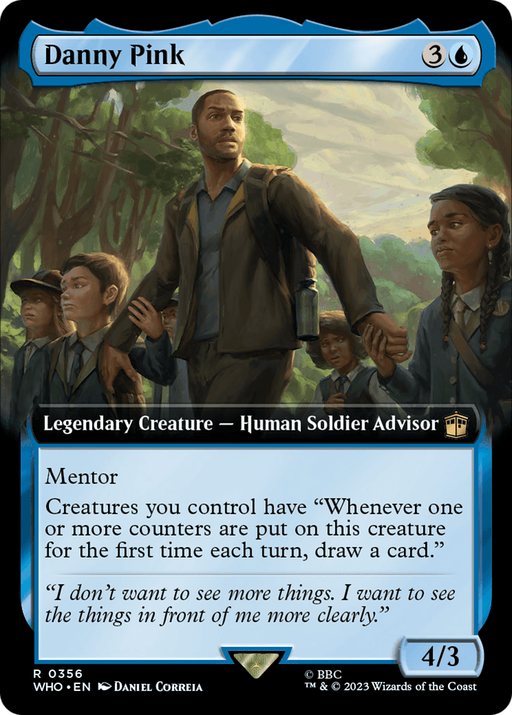 Danny Pink (Extended Art) [Doctor Who] MTG Single Magic: The Gathering  | Multizone: Comics And Games