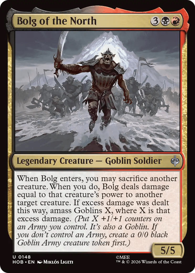 Bolg of the North [The Hobbit] MTG Single Magic: The Gathering  | Multizone: Comics And Games