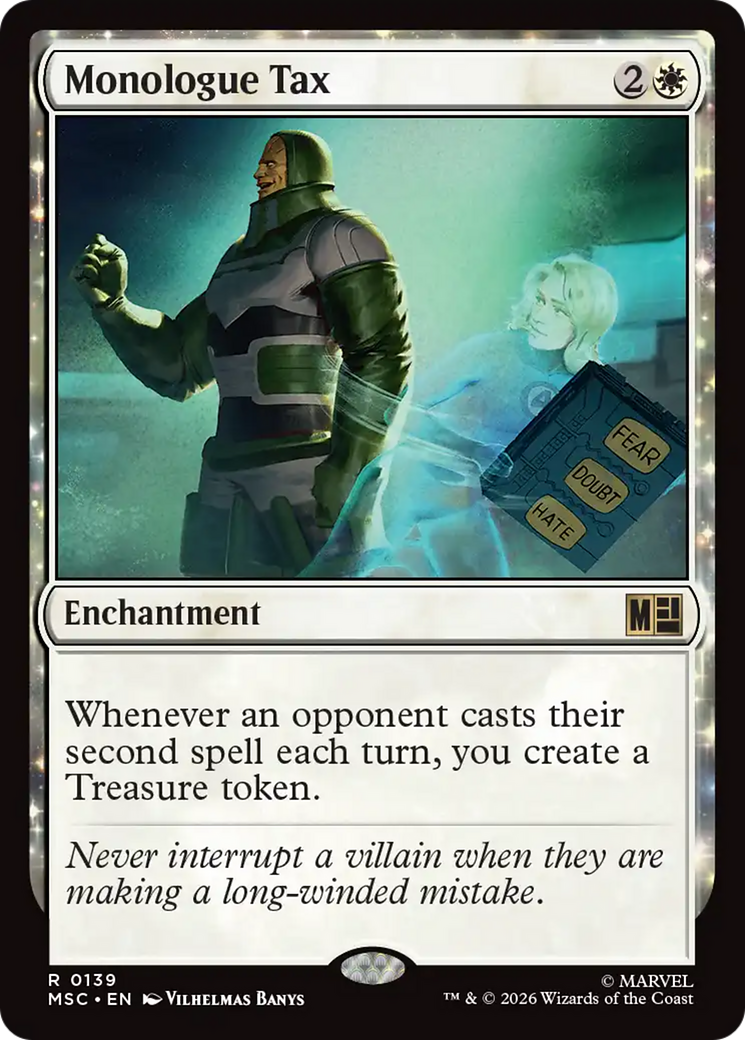 Monologue Tax [Marvel Super Heroes Commander] | Multizone: Comics And Games