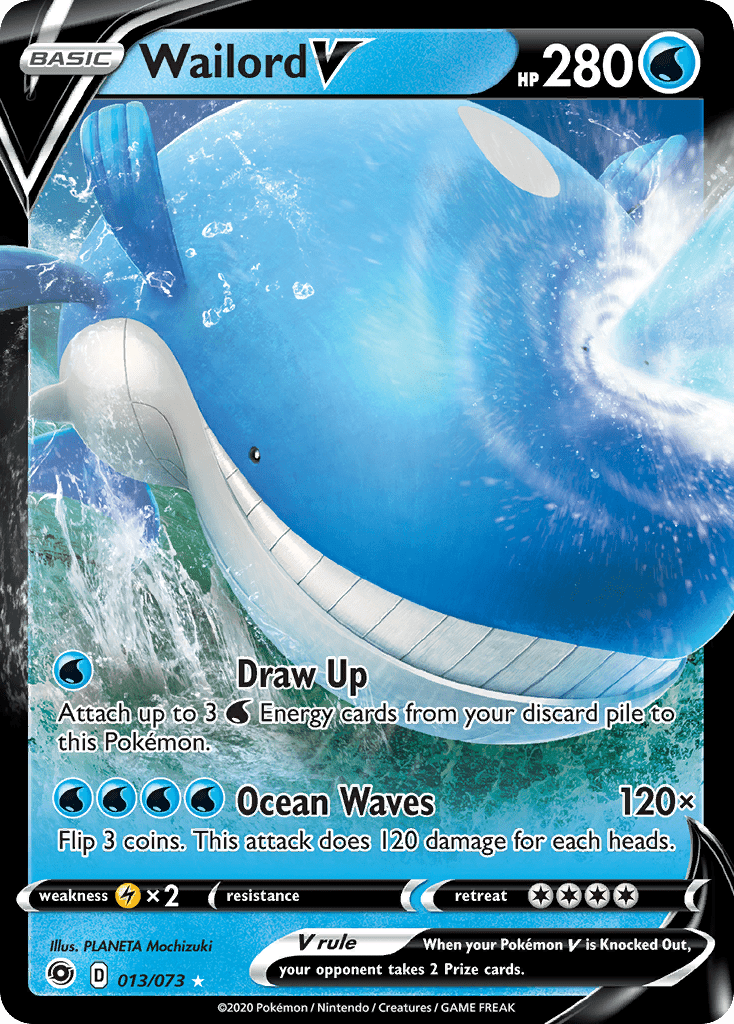 Wailord V (013/073) [Sword & Shield: Champion's Path] Pokemon Single Pokémon  | Multizone: Comics And Games