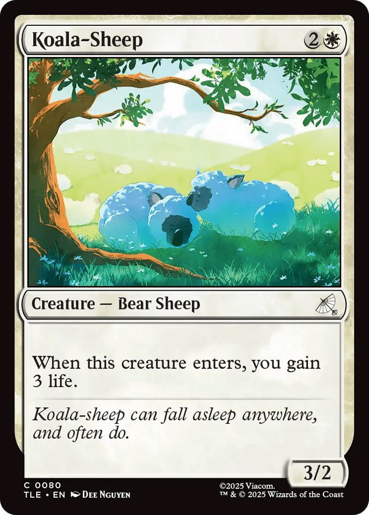 Koala-Sheep [Avatar: The Last Airbender: Eternal-Legal] MTG Single Magic: The Gathering  | Multizone: Comics And Games