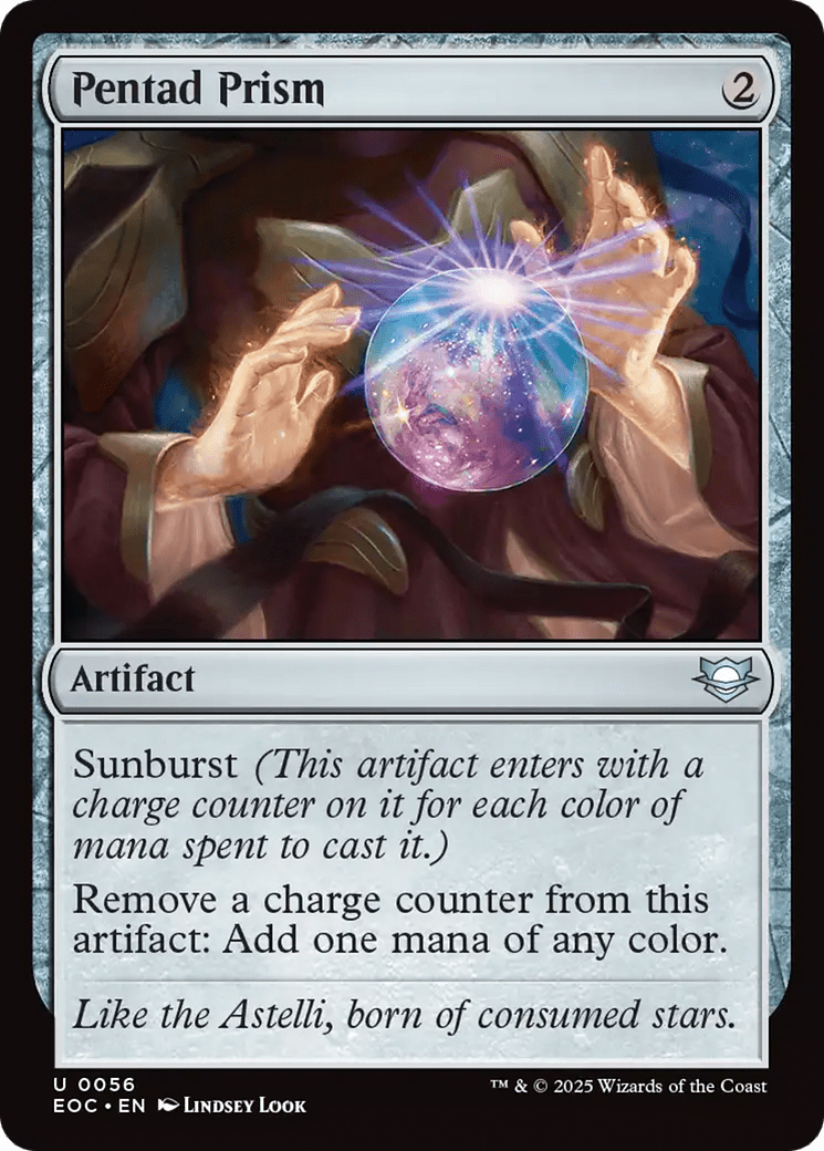 Pentad Prism [Edge of Eternities Commander] MTG Single Magic: The Gathering  | Multizone: Comics And Games