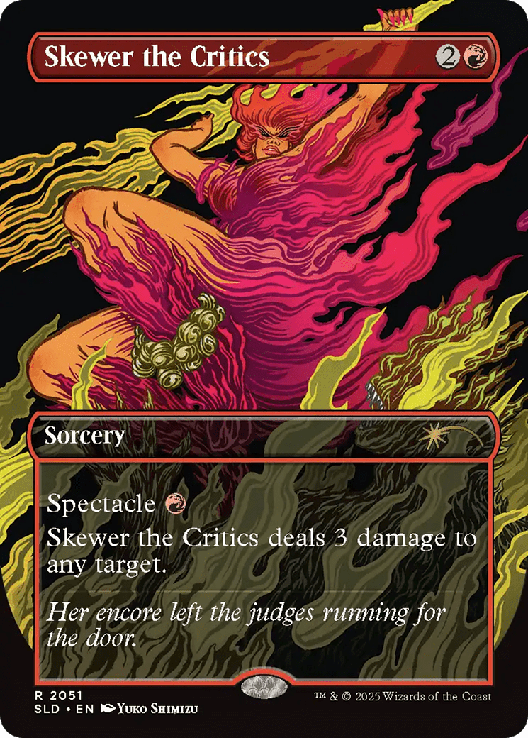 Skewer the Critics (2051) [Secret Lair Drop Series] MTG Single Magic: The Gathering  | Multizone: Comics And Games