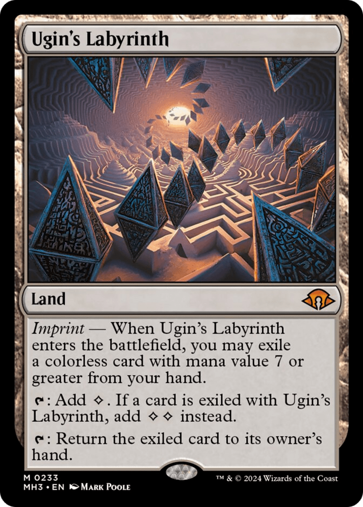 Ugin's Labyrinth [Modern Horizons 3] MTG Single Magic: The Gathering  | Multizone: Comics And Games