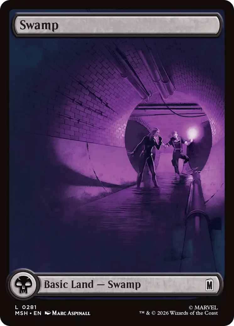 Swamp (0281) [Marvel Super Heroes] MTG Single Magic: The Gathering  | Multizone: Comics And Games