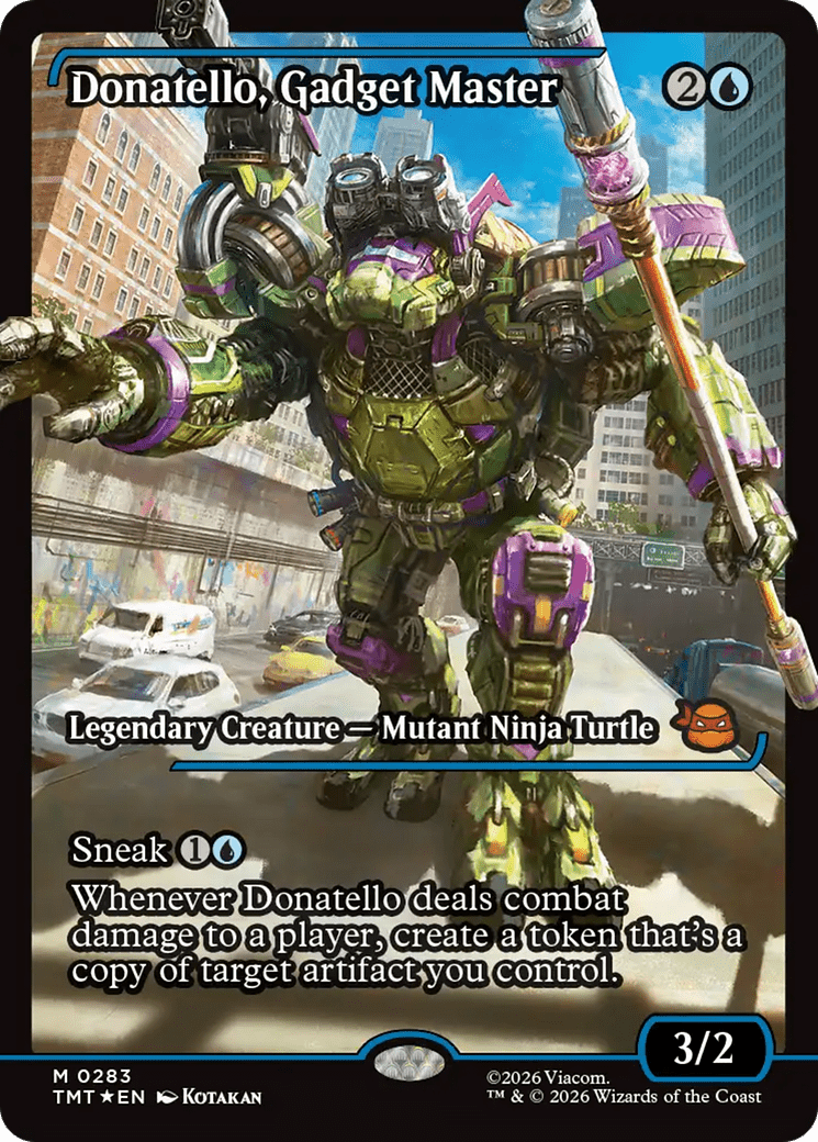 Donatello, Gadget Master (Showcase) [Teenage Mutant Ninja Turtles] MTG Single Magic: The Gathering  | Multizone: Comics And Games