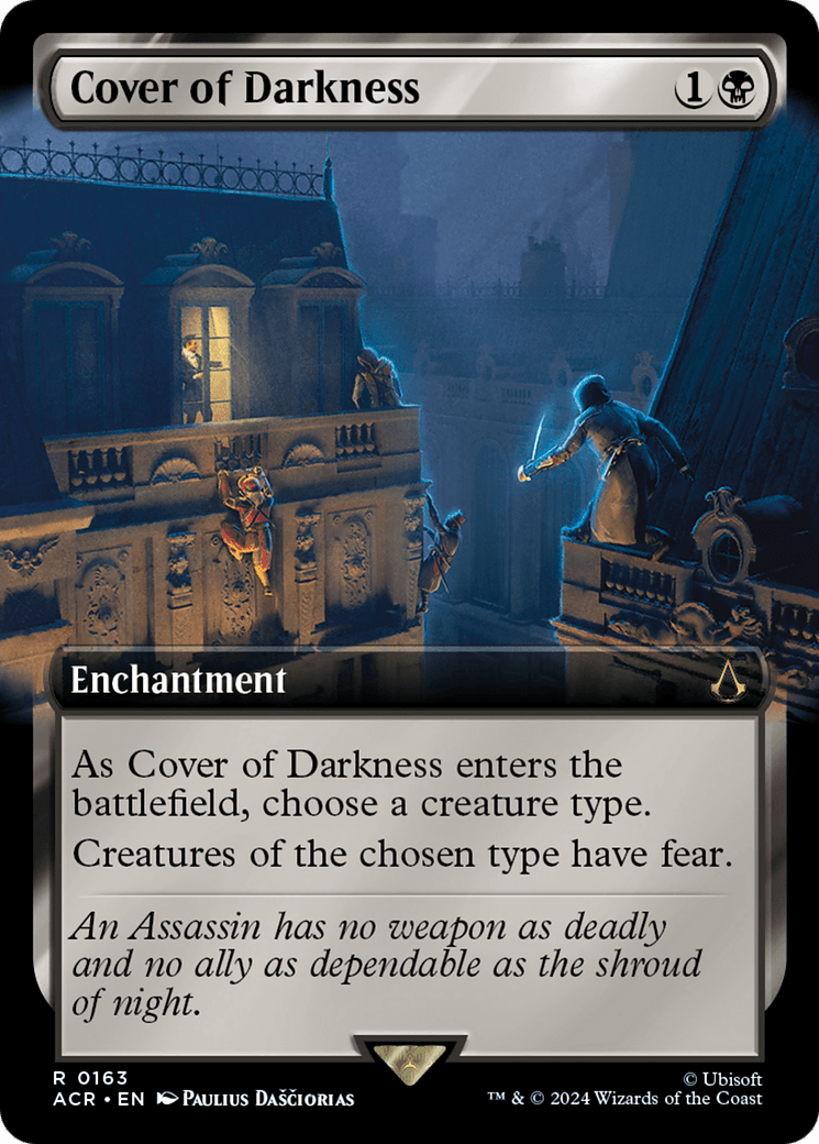 Cover of Darkness (Extended Art) [Assassin's Creed] MTG Single Magic: The Gathering  | Multizone: Comics And Games