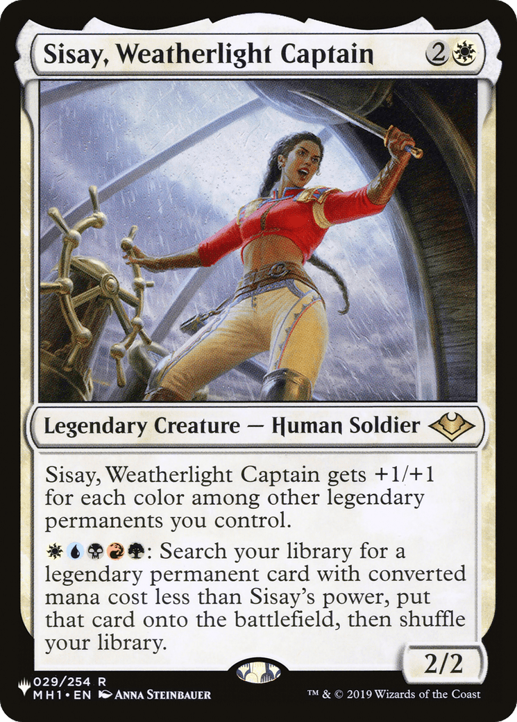 Sisay, Weatherlight Captain [Secret Lair: From Cute to Brute] MTG Single Magic: The Gathering  | Multizone: Comics And Games