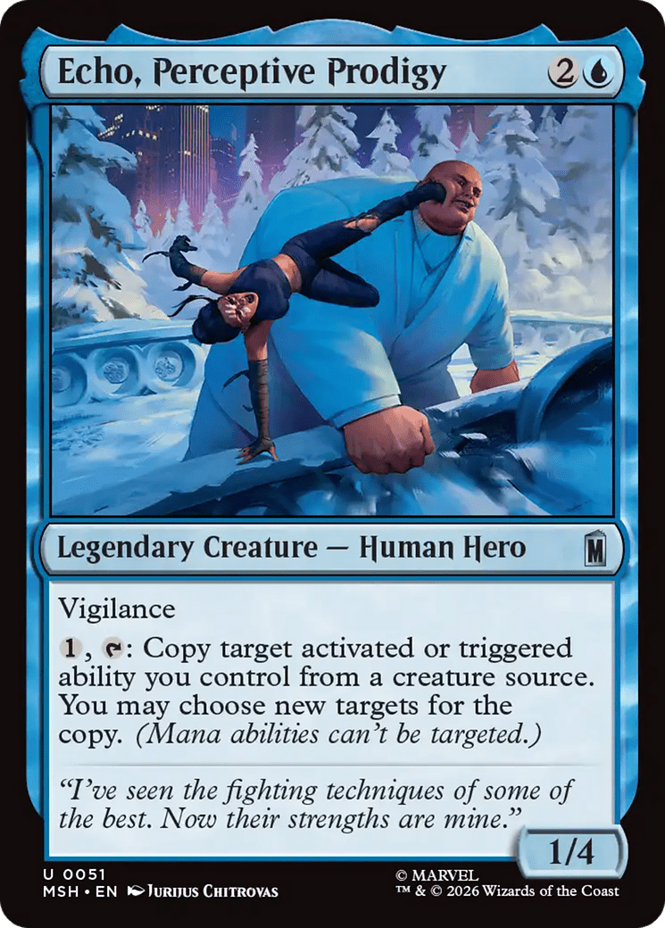 Echo, Perceptive Prodigy [Marvel Super Heroes] | Multizone: Comics And Games