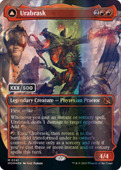 Urabrask // The Great Work (Serialized) [March of the Machine] MTG Single Magic: The Gathering  | Multizone: Comics And Games