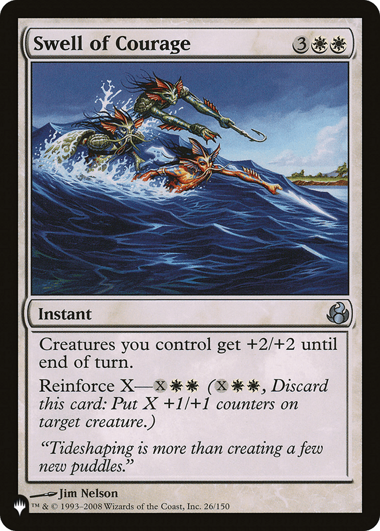 Swell of Courage [The List] MTG Single Magic: The Gathering  | Multizone: Comics And Games