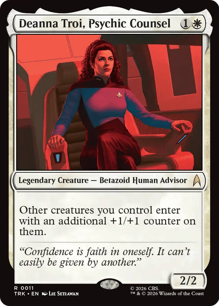 Deanna Troi, Psychic Counsel [Star Trek] MTG Single Magic: The Gathering  | Multizone: Comics And Games