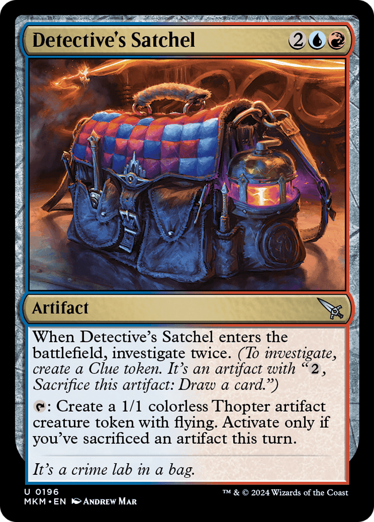 Detective's Satchel [Murders at Karlov Manor] MTG Single Magic: The Gathering  | Multizone: Comics And Games