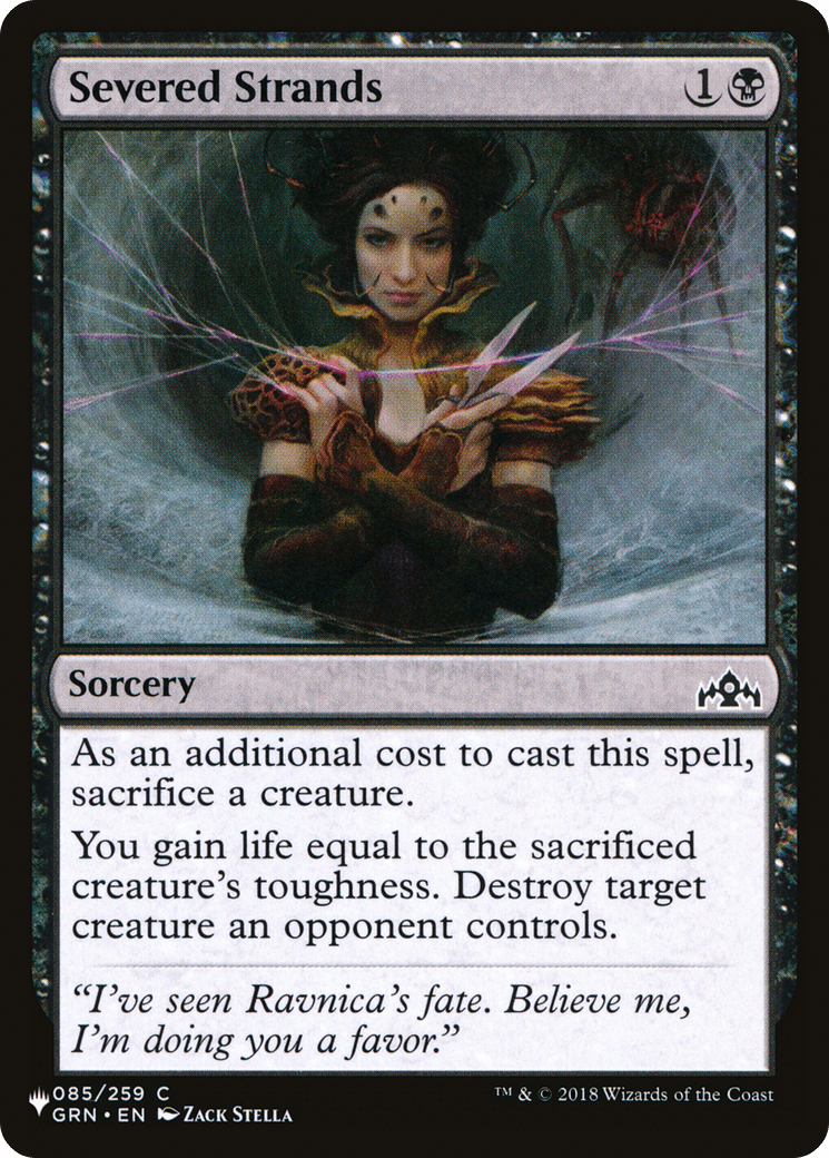 Severed Strands [The List] MTG Single Magic: The Gathering  | Multizone: Comics And Games