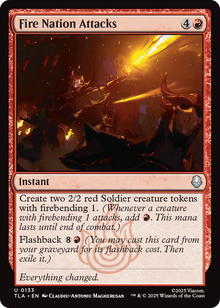 Fire Nation Attacks [Avatar: The Last Airbender] MTG Single Magic: The Gathering  | Multizone: Comics And Games