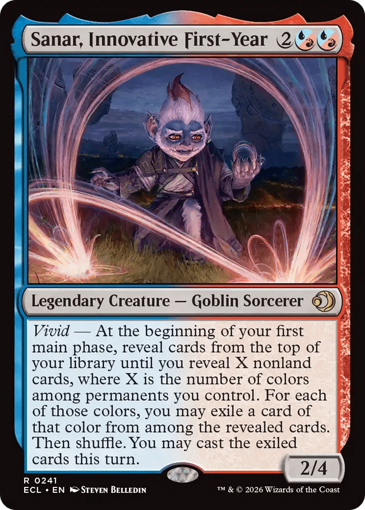 Sanar, Innovative First-Year [Lorwyn Eclipsed] MTG Single Magic: The Gathering  | Multizone: Comics And Games