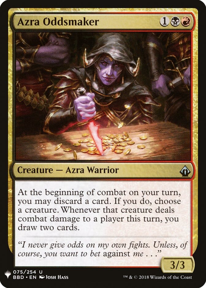 Azra Oddsmaker [Mystery Booster] MTG Single Magic: The Gathering  | Multizone: Comics And Games