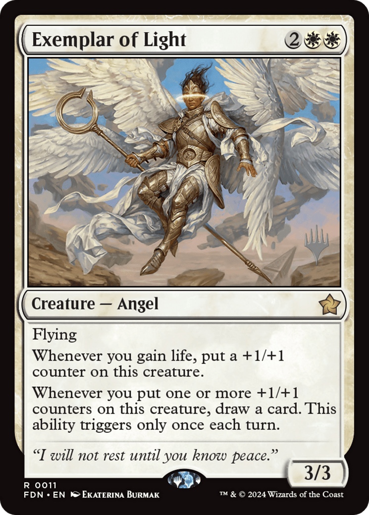 Exemplar of Light [Foundations Promos] | Multizone: Comics And Games