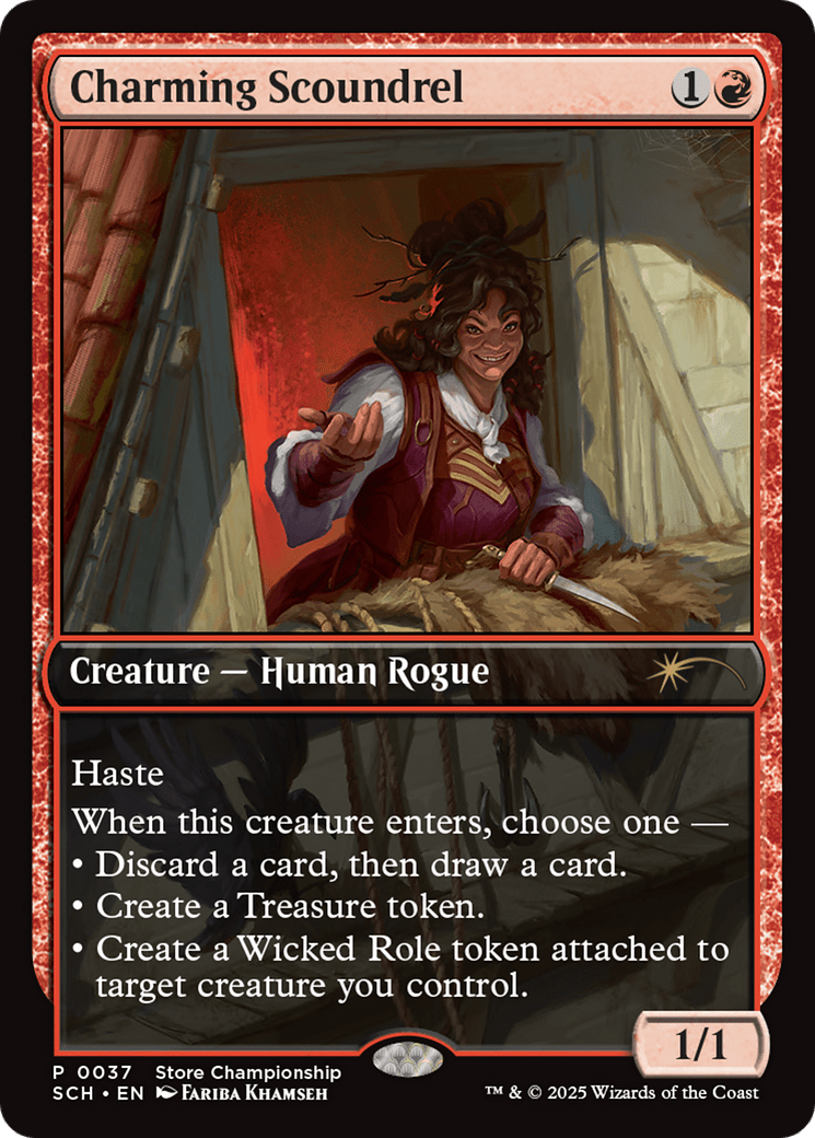 Charming Scoundrel [Store Championships 2025] MTG Single Magic: The Gathering  | Multizone: Comics And Games