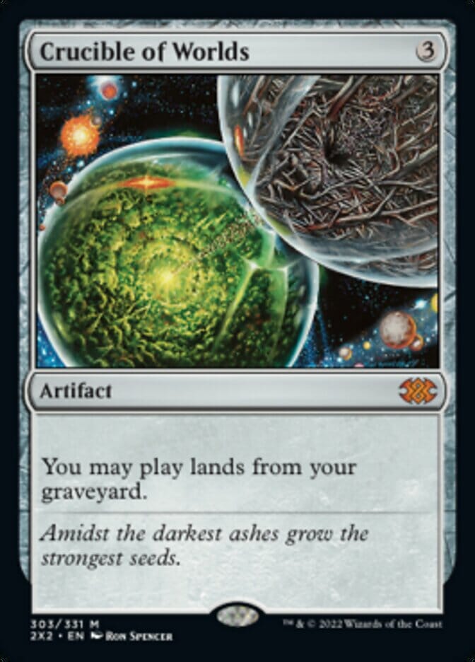 Crucible of Worlds [Double Masters 2022] MTG Single Magic: The Gathering  | Multizone: Comics And Games