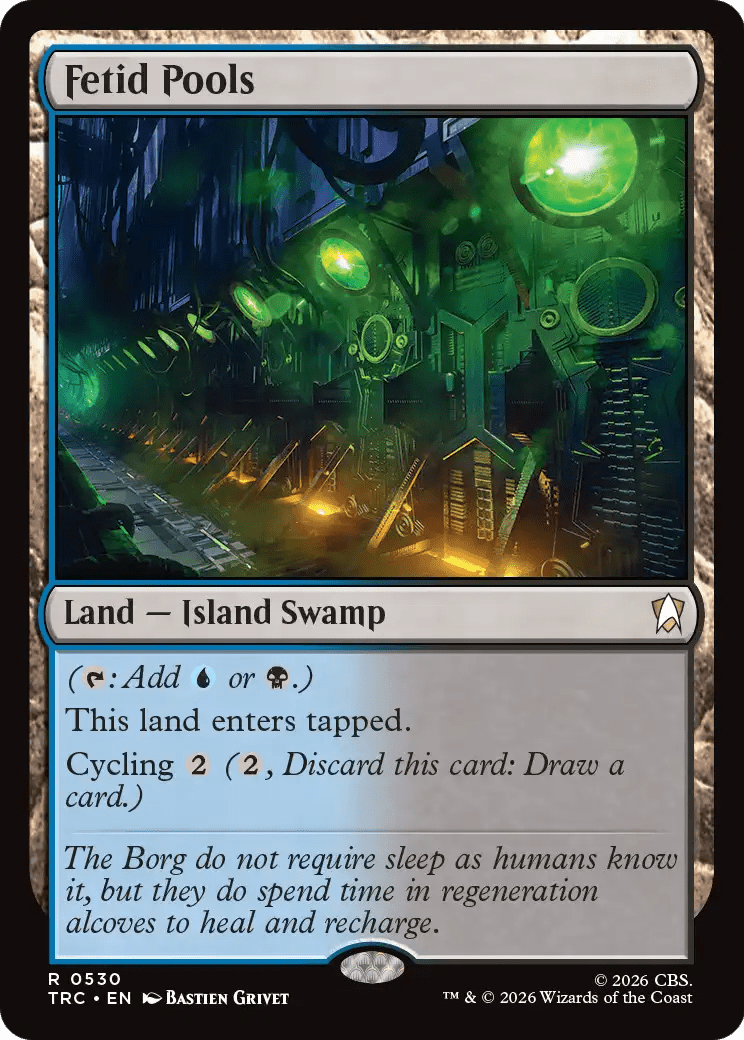 Fetid Pools [Star Trek Commander] MTG Single Magic: The Gathering  | Multizone: Comics And Games