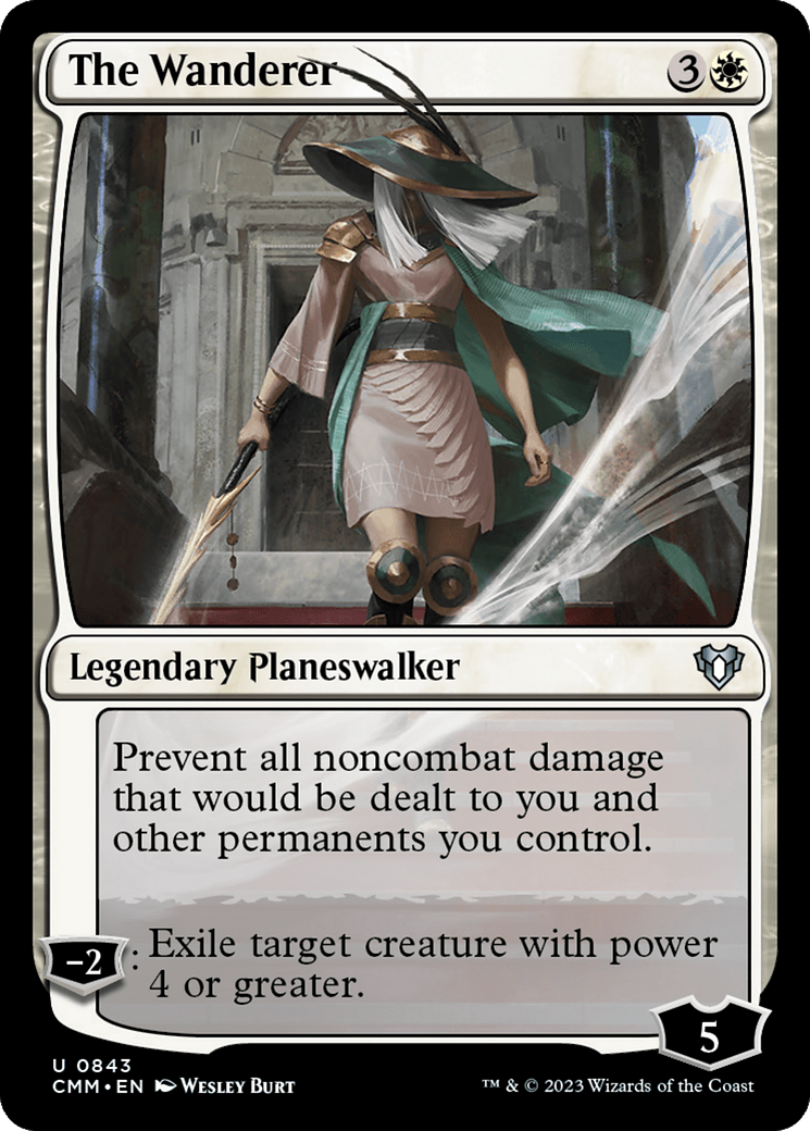 The Wanderer [Commander Masters] MTG Single Magic: The Gathering  | Multizone: Comics And Games