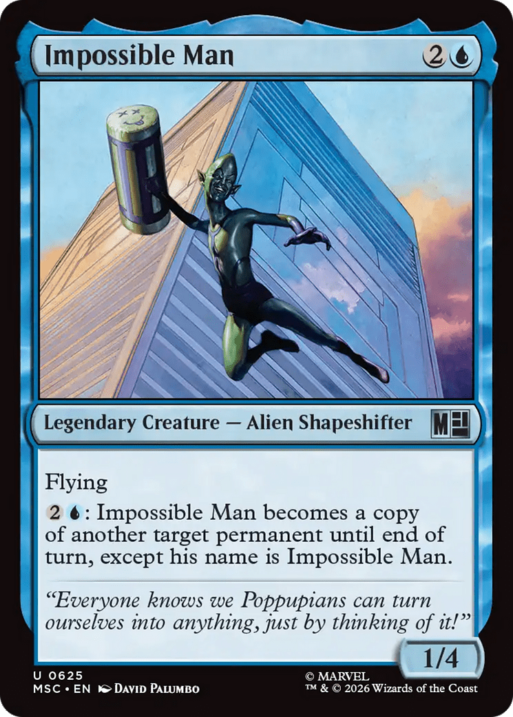 Impossible Man [Marvel Super Heroes Commander] MTG Single Magic: The Gathering  | Multizone: Comics And Games