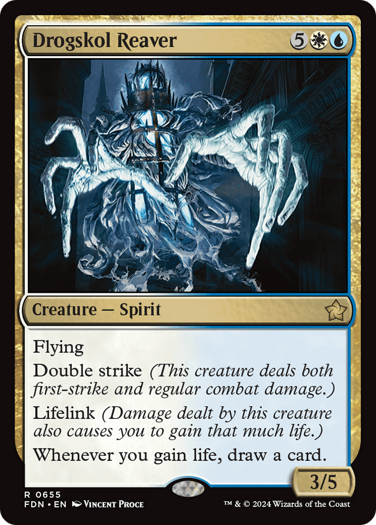 Drogskol Reaver [Foundations] MTG Single Magic: The Gathering  | Multizone: Comics And Games