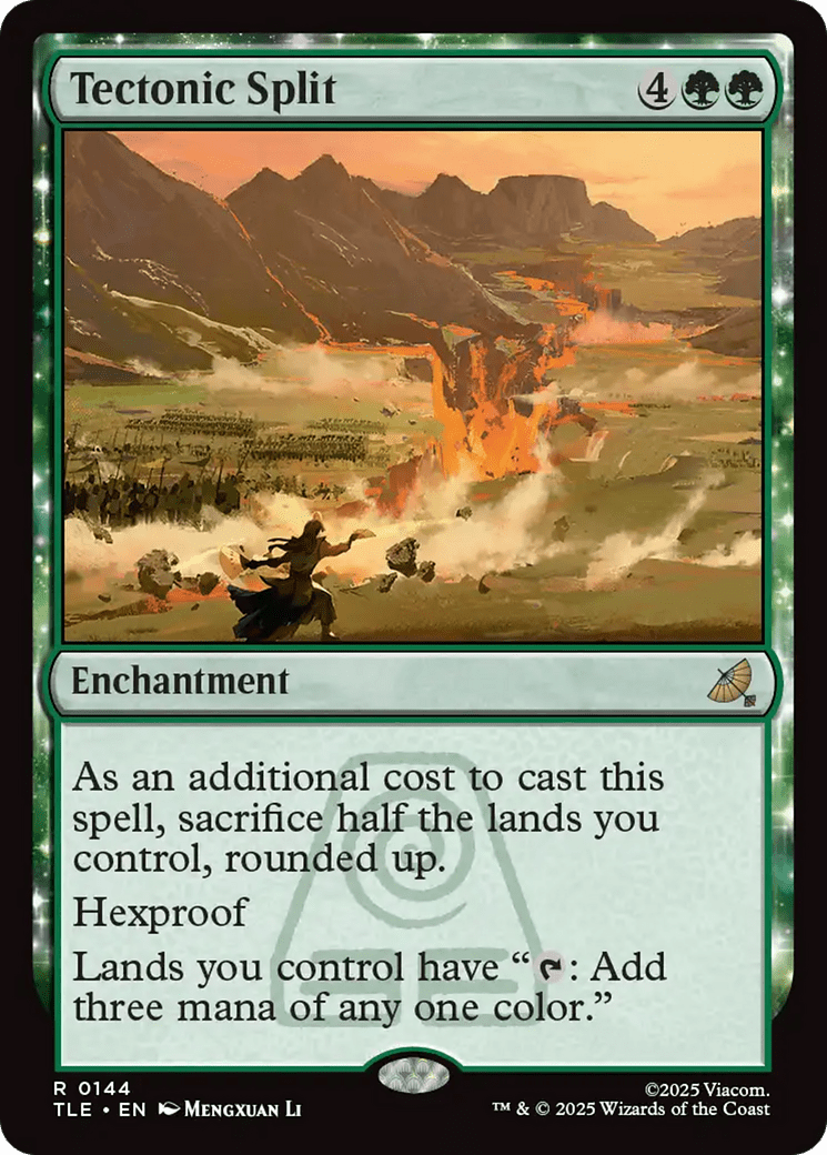 Tectonic Split [Avatar: The Last Airbender: Eternal-Legal] MTG Single Magic: The Gathering  | Multizone: Comics And Games
